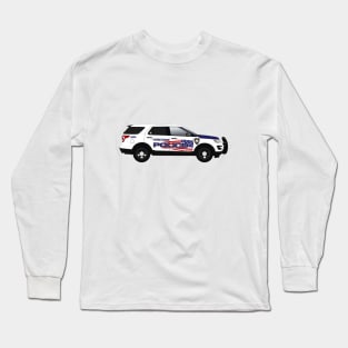 Yorktown NY Police Car Long Sleeve T-Shirt